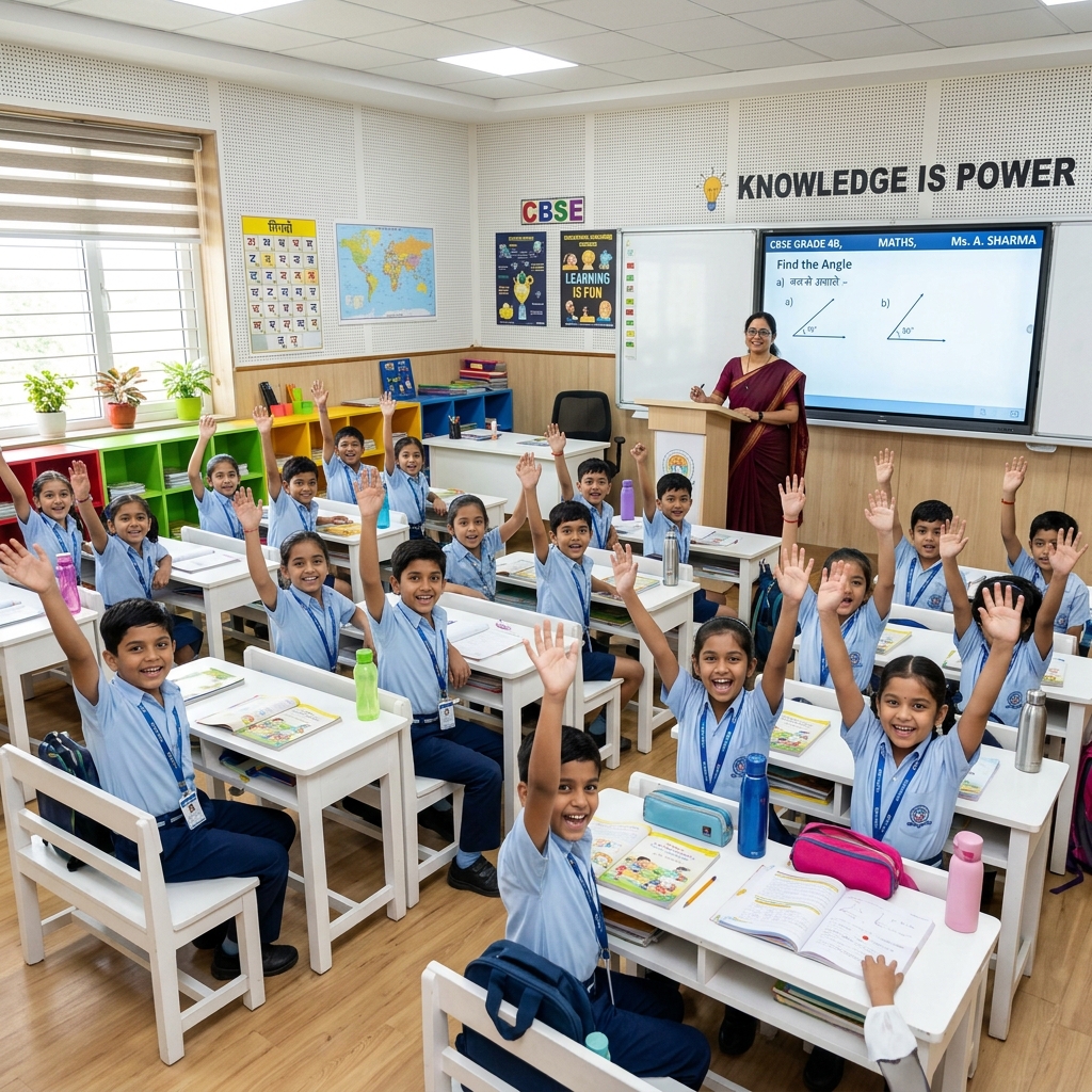 Students engaged in activities