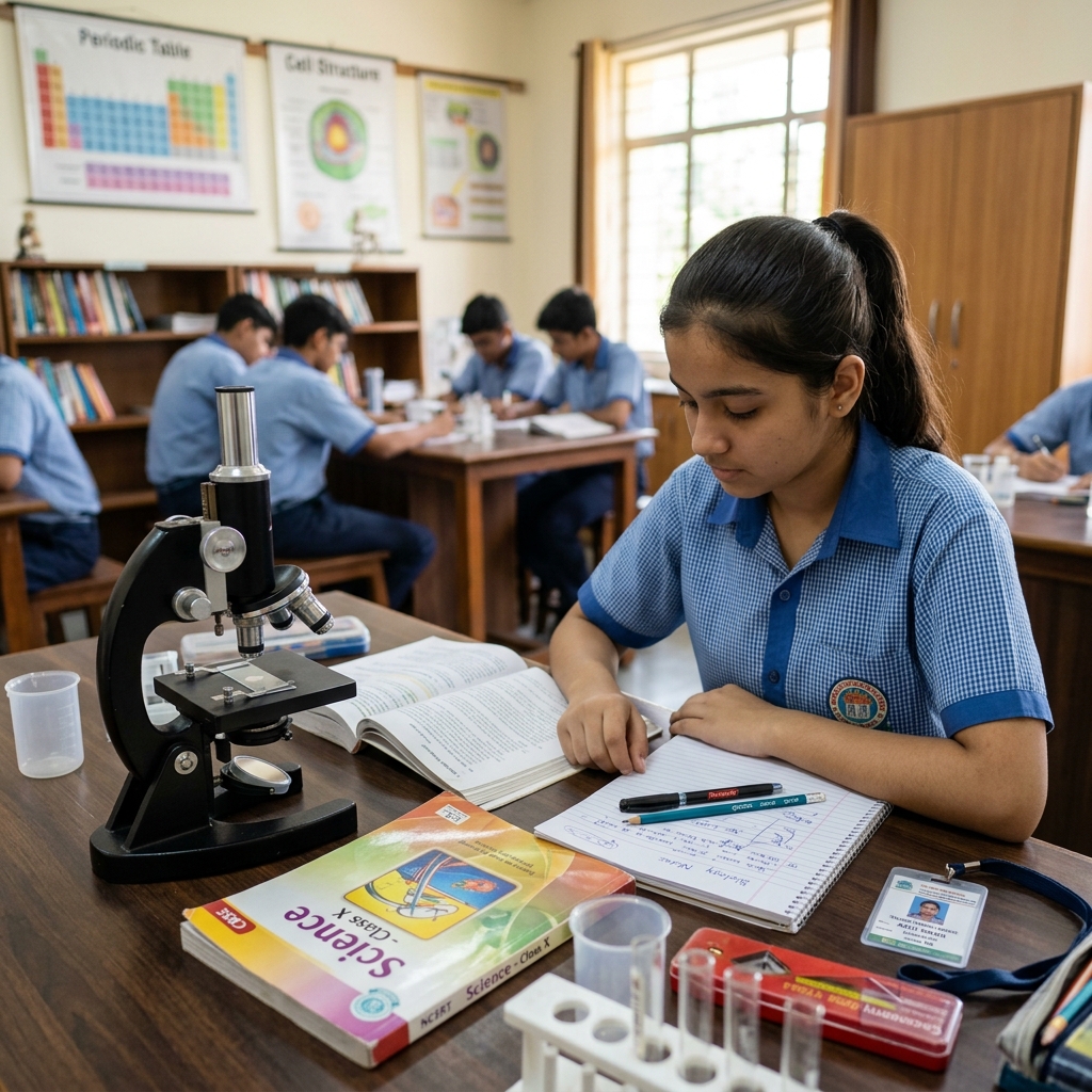 Students in Classroom Learning